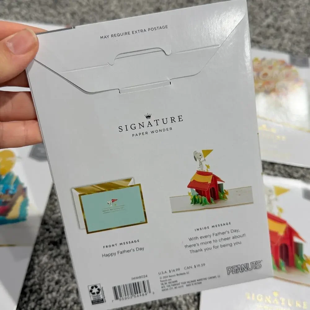 Hallmark Paper Wonder 8 Card Lot Mother's Day Father's Day Pop Up Set